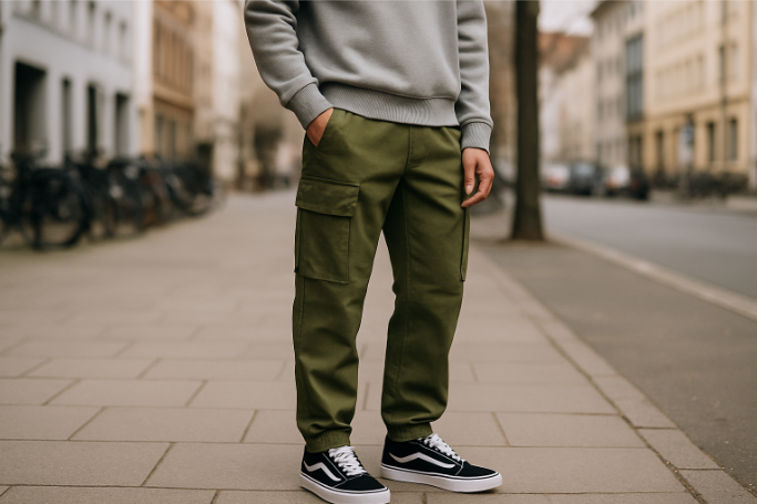 Cargo pants: praktische mode für den modernen alltag